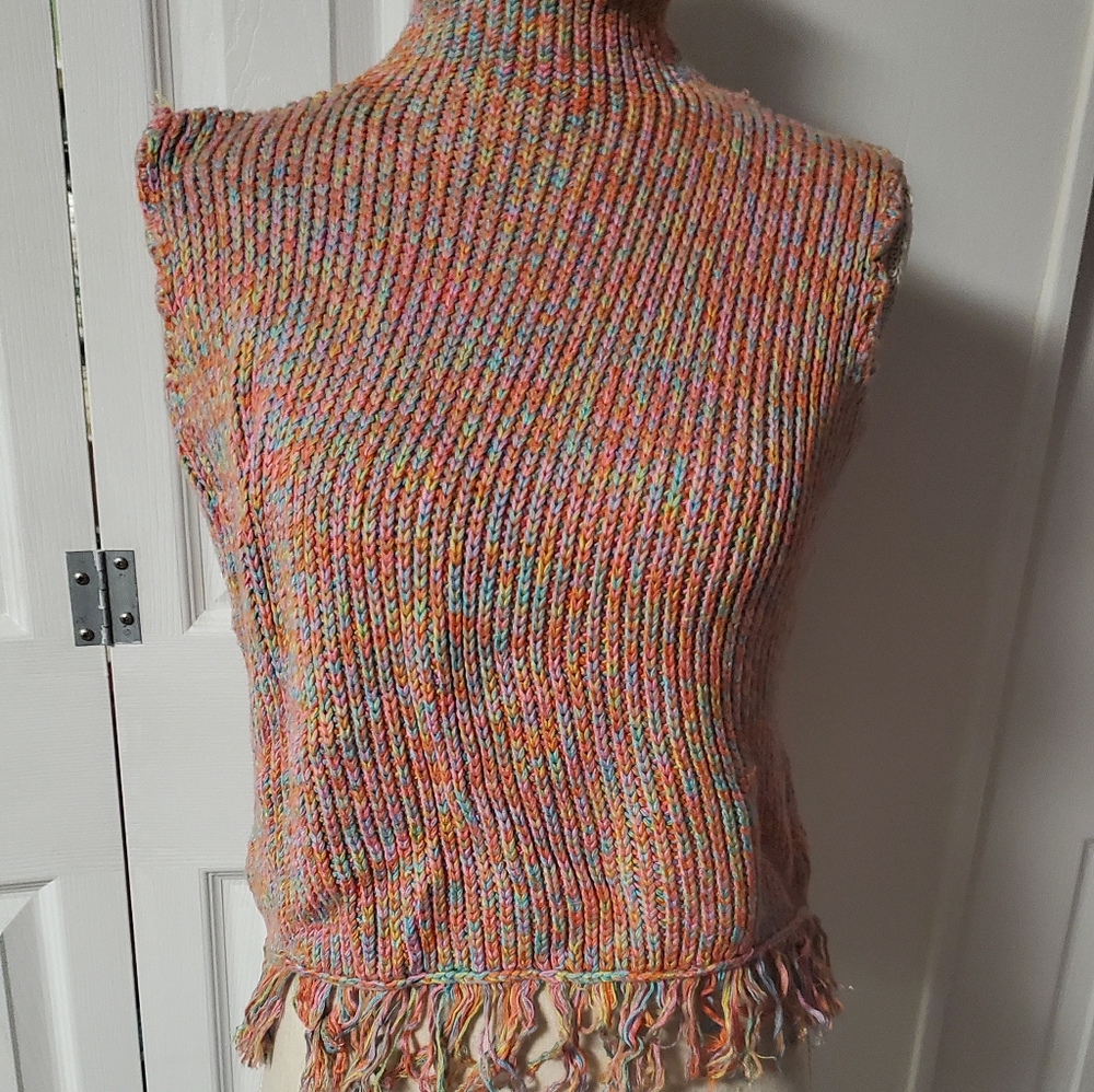 F.l. malik highneck multicolor top